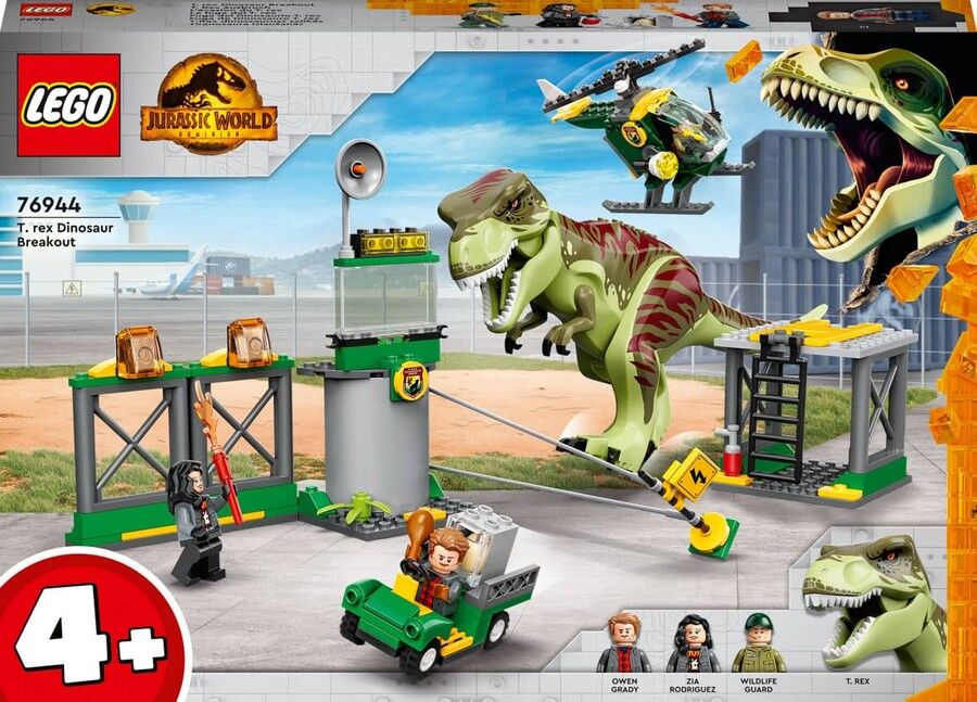 76944 LEGO Jurassic World™ T. rex Dinozor Kaçışı