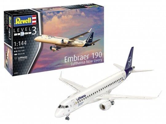 Revell Embraer 190 Lufthansa - 3883 (03883)