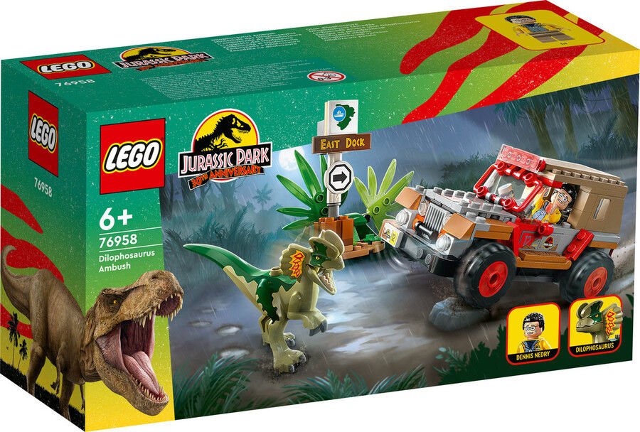 76958 LEGO® Jurassic World Dilophosaurus Pususu
