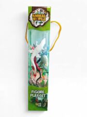 Seher Plastik Figür 12 Sürüngen Ve 1 Ağaç PX713-2 (SEHER-PX713-2)