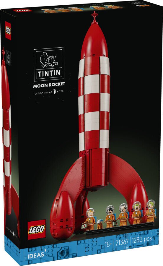 21367 LEGO® Ideas Tenten® Ay Roketi