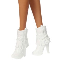 Barbie Metalik Gri Elbiseli Fashionistas-  HYT95