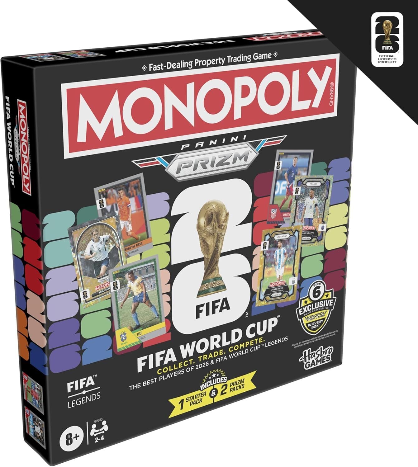 Monopoly Panini Prizm: FIFA Dünya Kupası 2026