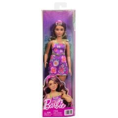 Barbie Çiçekli Elbiseli Fashionistas-  JJN57