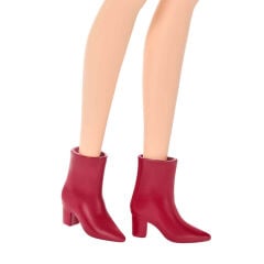 Barbie Leopar Elbiseli Fashionistas Bebeği-  JJN59