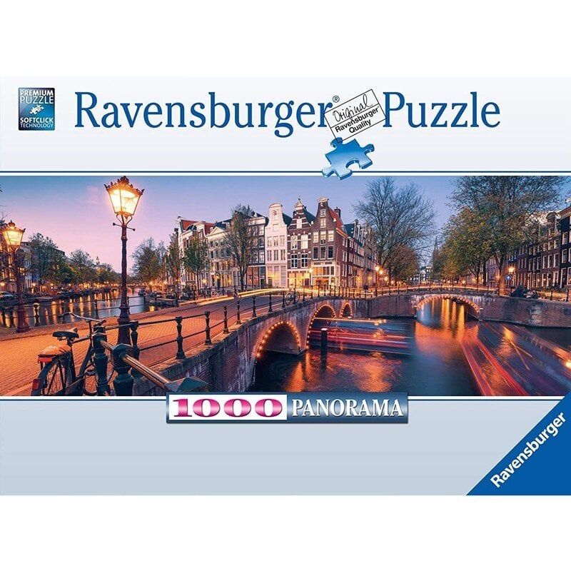 1000 Parça Panoramik Puzzle Amsterdam (167524)
