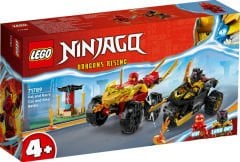 71789 LEGO® NINJAGO Kai ve Ras'ın Araba ve Motosiklet Savaşı