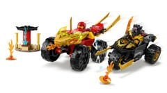 71789 LEGO® NINJAGO Kai ve Ras'ın Araba ve Motosiklet Savaşı