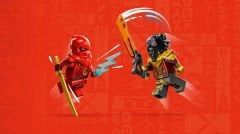 71789 LEGO® NINJAGO Kai ve Ras'ın Araba ve Motosiklet Savaşı