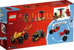 71789 LEGO® NINJAGO Kai ve Ras'ın Araba ve Motosiklet Savaşı