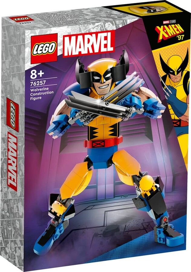 76257 LEGO® Marvel Wolverine Yapım Figürü