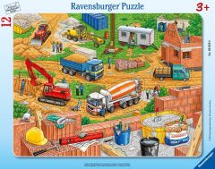 12 Parça Küçük Çerçeve Puzzle Şantiye (060580)