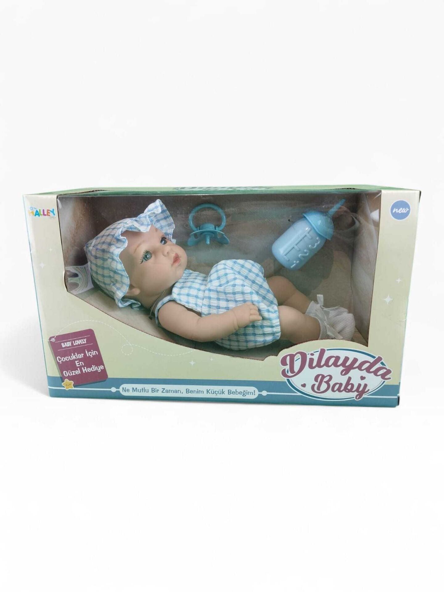 Seher 32 Cm Tam Kauçuk Bebek Emzik Ve Biberonlu (SEHER-SH59824)