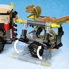 76951 LEGO Jurassic World™ Pyroraptor ve Dilophosaurus Nakliyesi