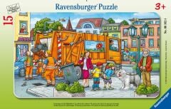 Ravensburger 15 Parça Küçük Çerçeve Puzzle Çöp Toplama (061624)