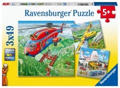 3x49 Parça Puzzle Yangınla Mücadele (050338)