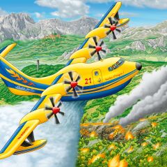 3x49 Parça Puzzle Yangınla Mücadele (050338)