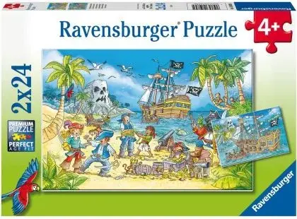 2x24 Parça Puzzle Macera Adası (050895)