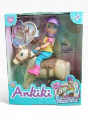 Seher Ankıkı Atlı Oyuncak Bebek Seti 606009 (SEHER-606009)