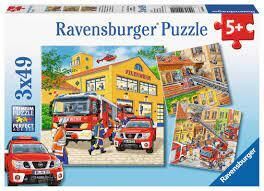 3x49 Parça Puzzle İtfaiye (094011)