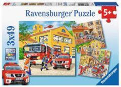 3x49 Parça Puzzle İtfaiye (094011)