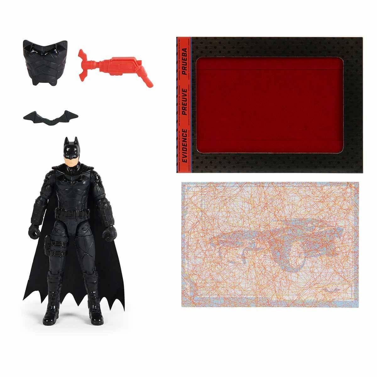 Spinmaster Aksesuarlı Batman Aksiyon Figür 10 cm - Wingsuit Batman (778988366745)