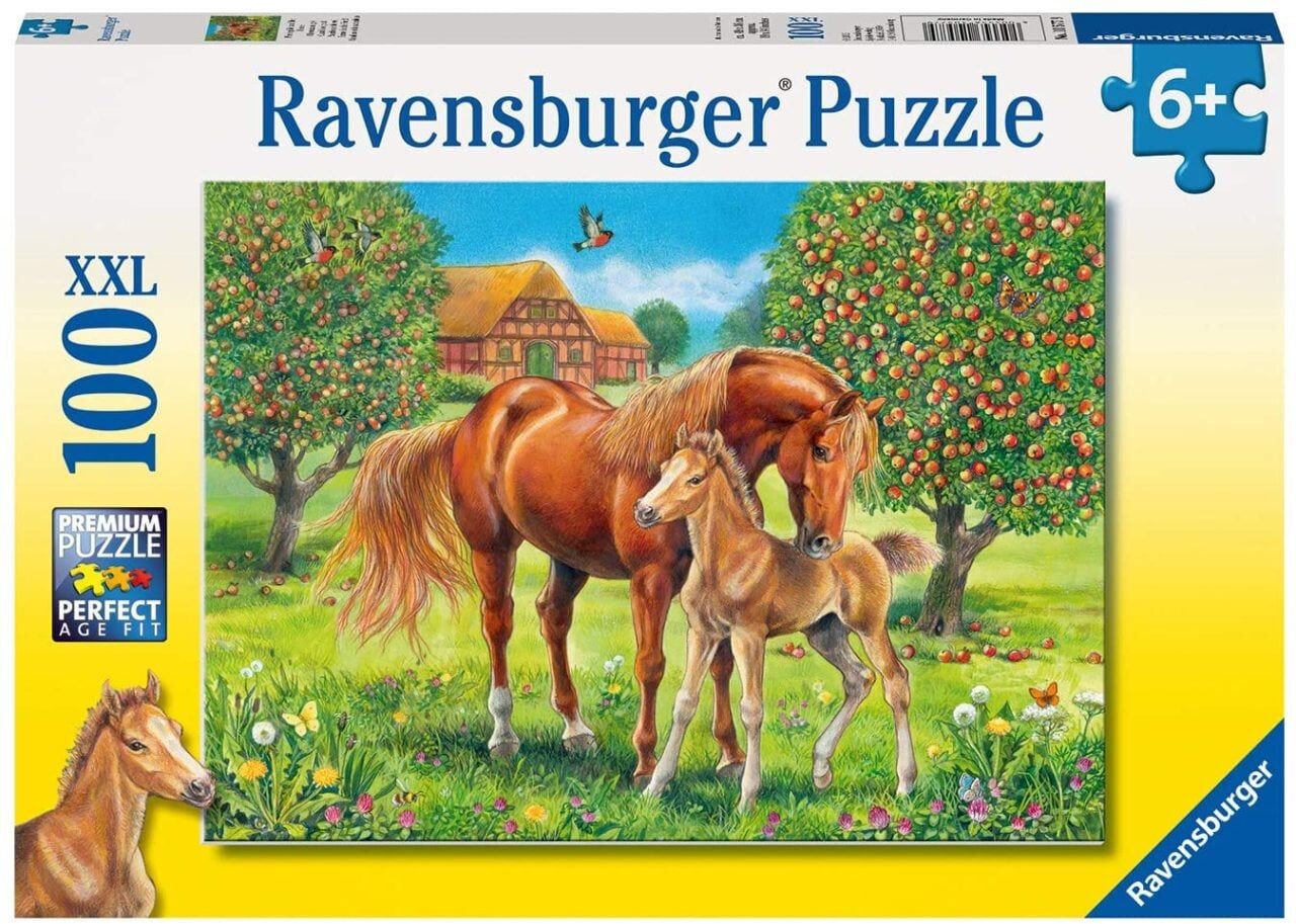 100 Parça Puzzle Mutlu Atlar (105779)
