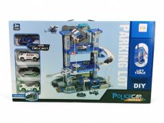 Seher Üç Katli Polis Garaj Seti SH40578 (SEHER-SH40578)