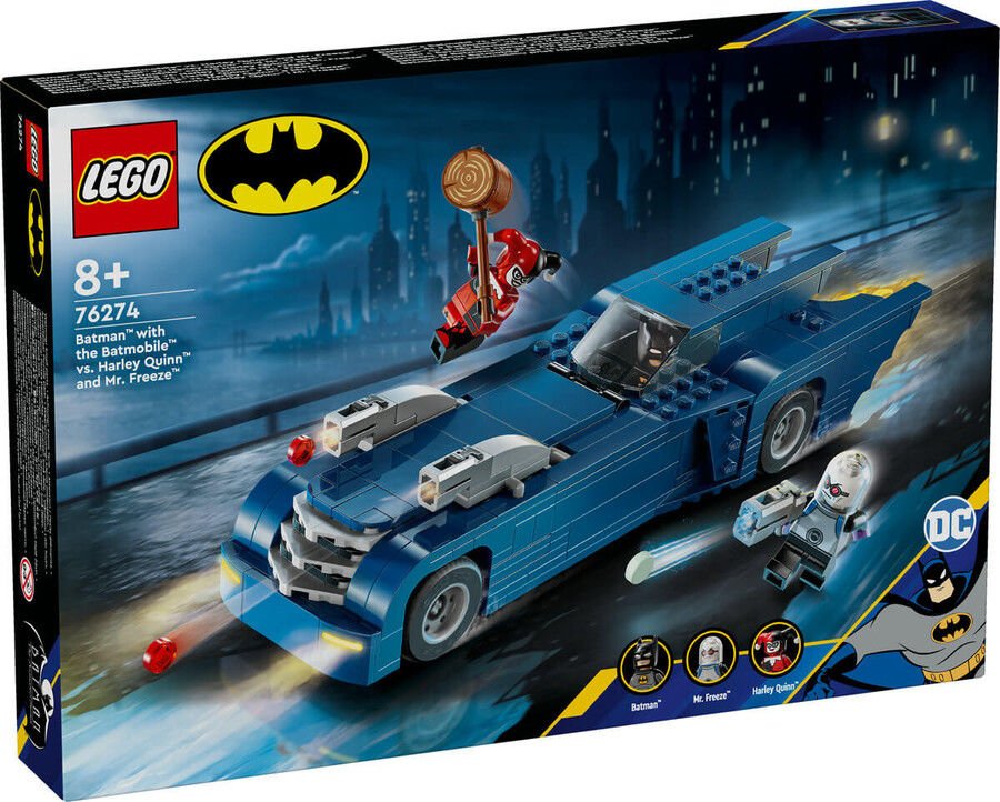 76274 LEGO® DC Batmobile™ ile Batman™, Harley Quinn™ ve Mr. Freeze™’e Karşı