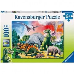 Ravensburger 100 Parçalı Puzzle Dinozorlar (109579)