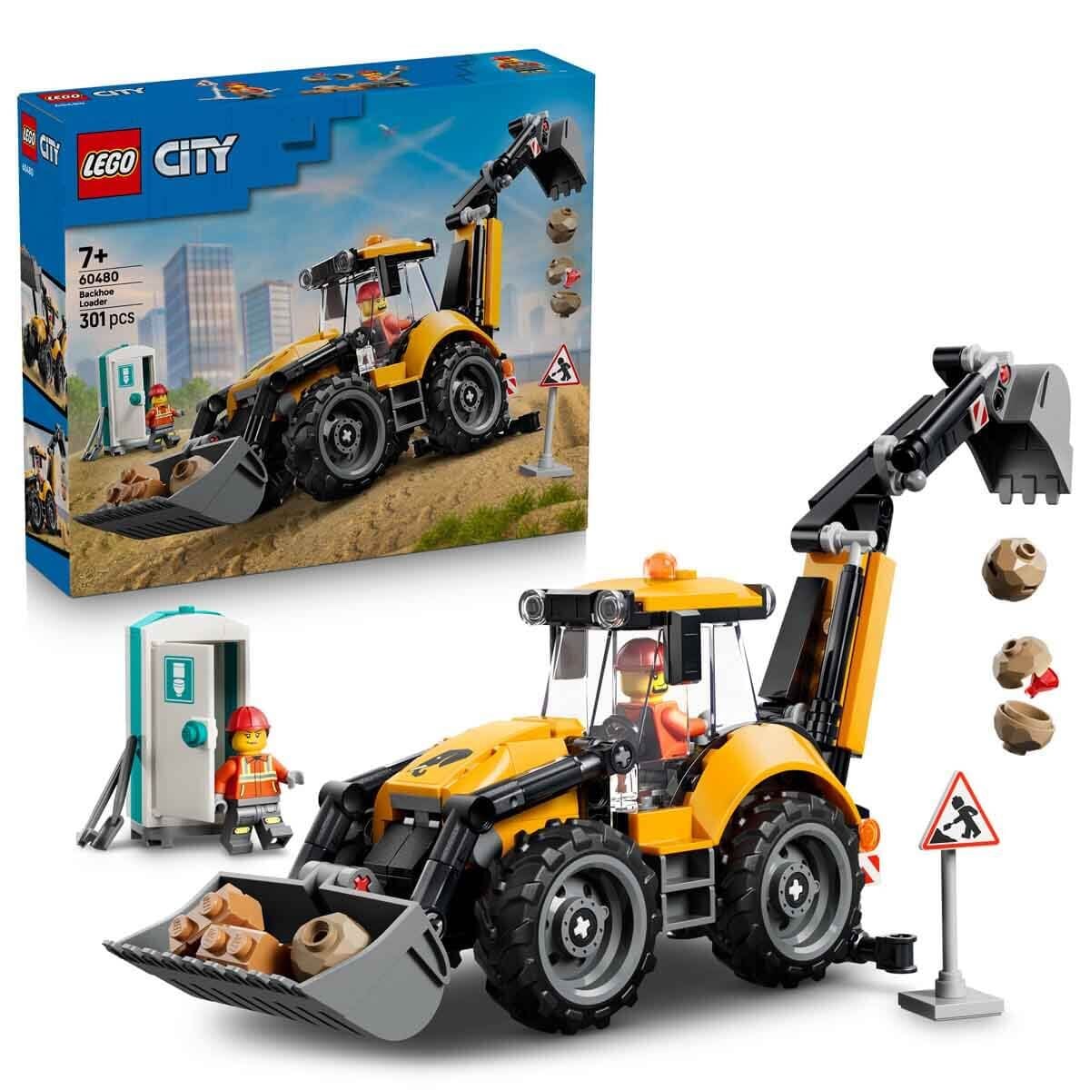 60480 LEGO® City Sarı Kazıcı Yükleyici - İnşaat Oyuncağı