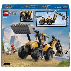 60480 LEGO® City Sarı Kazıcı Yükleyici - İnşaat Oyuncağı