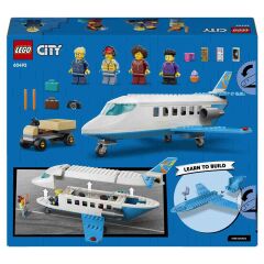 60492 LEGO® City Yolcu Jeti - Oyuncak Uçak Yapım Seti