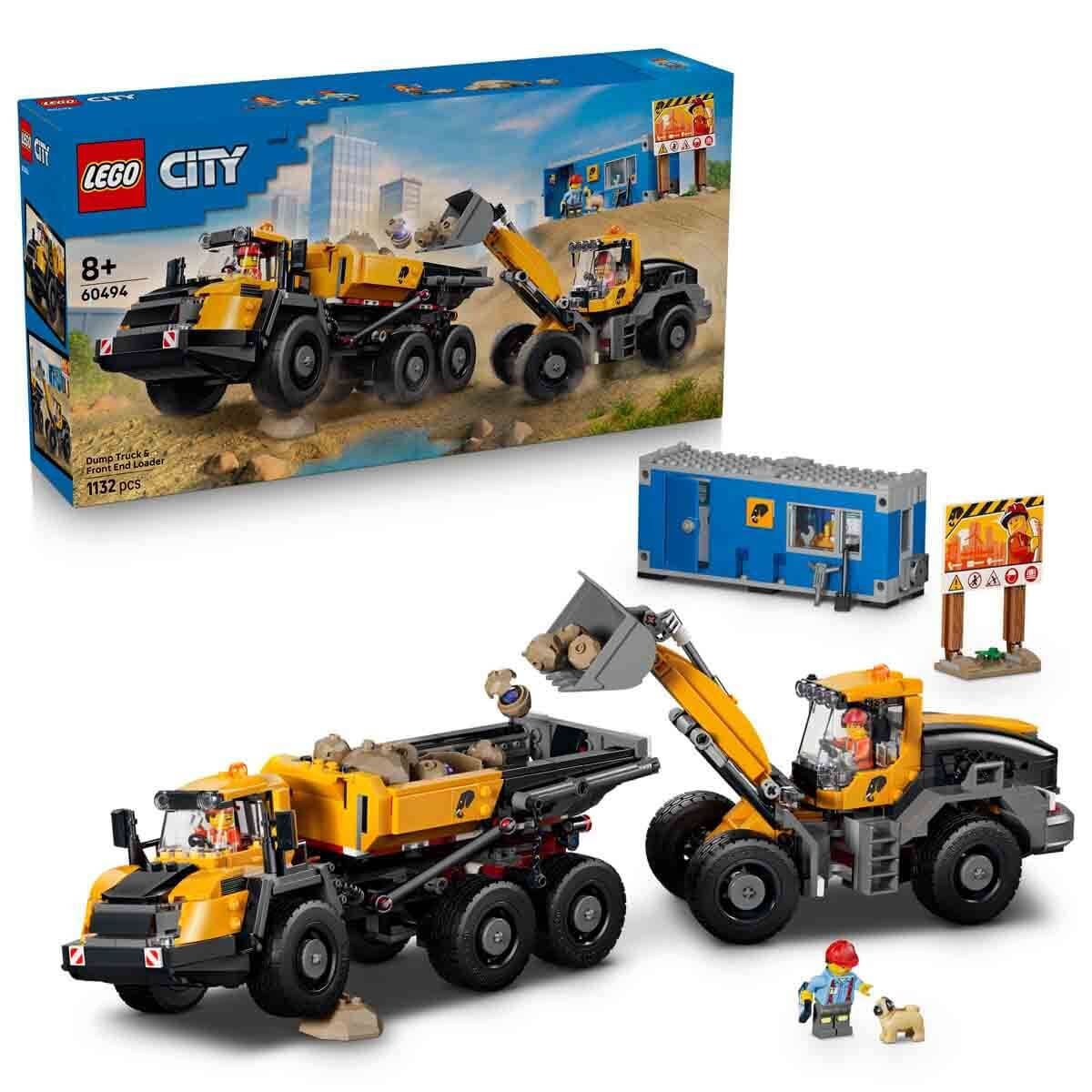 60494 LEGO® City Damperli Kamyon ve Ön Yükleyici