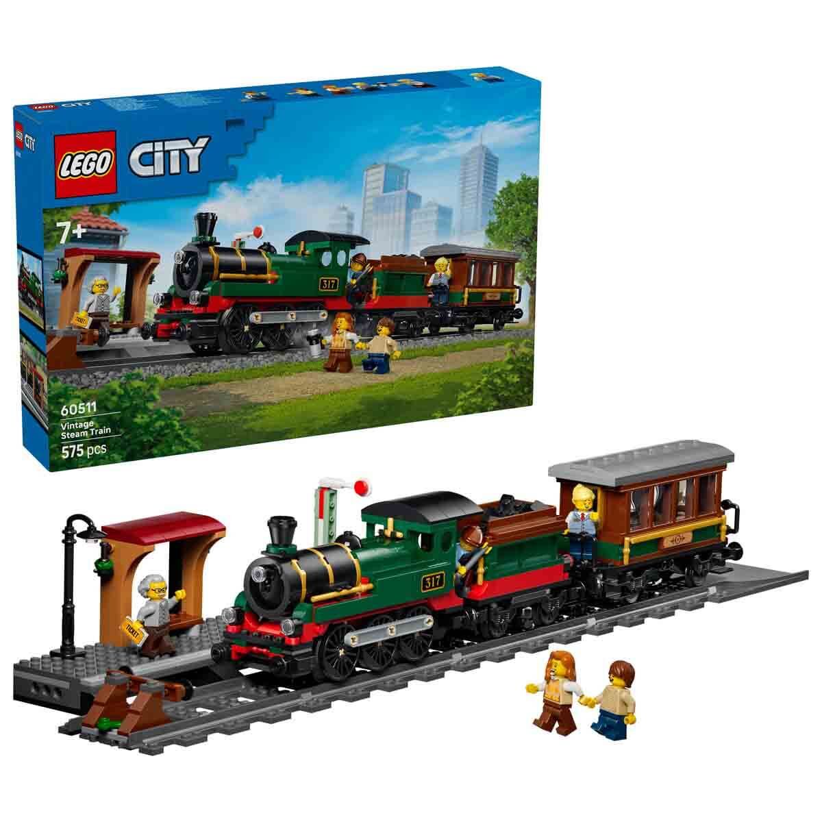 60511 LEGO® City Klasik Buharlı Tren