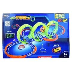 Seher Şarjlı Fosforlu Racing Set 71 Parçalı SH4059 (SEHER-SH40591)