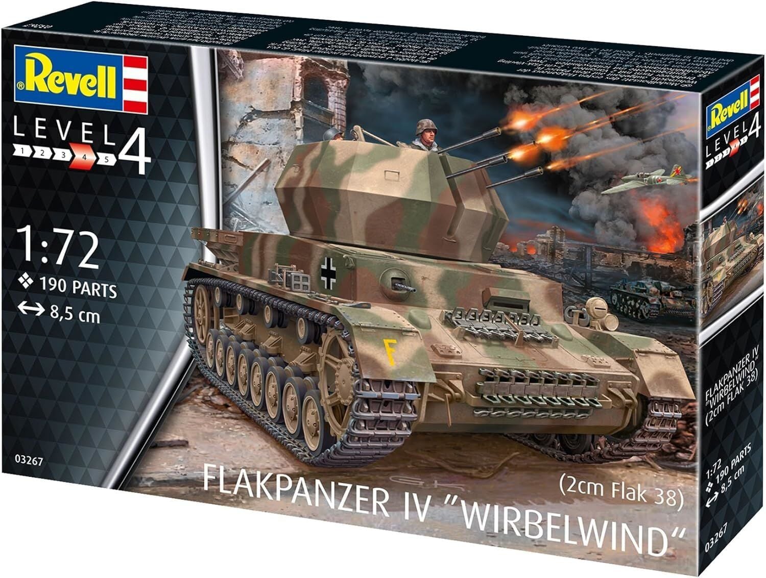 Revell Flakpanzer IV ''Wirbelwind'' (2 cm Flak 38) (03267)
