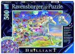 500 Parça Puzzle Kelebekli Unikorn (150465)