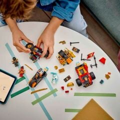 71864 LEGO® NINJAGO Kai ve Cole’un Birleşen Araçları