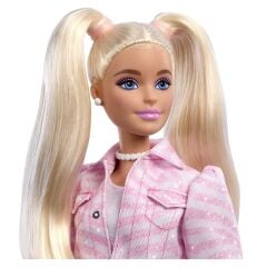 Barbie Deluxe Style Bebekler- HYV24 - Pembe Ceketli- JJN69