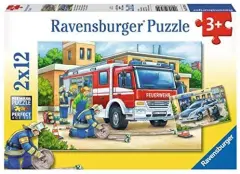 2x12 Parça Puzzle Polis ve itfaiye (075744)