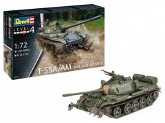 Revell T-55A/AM with KMT-6/EMT-5 (03328)