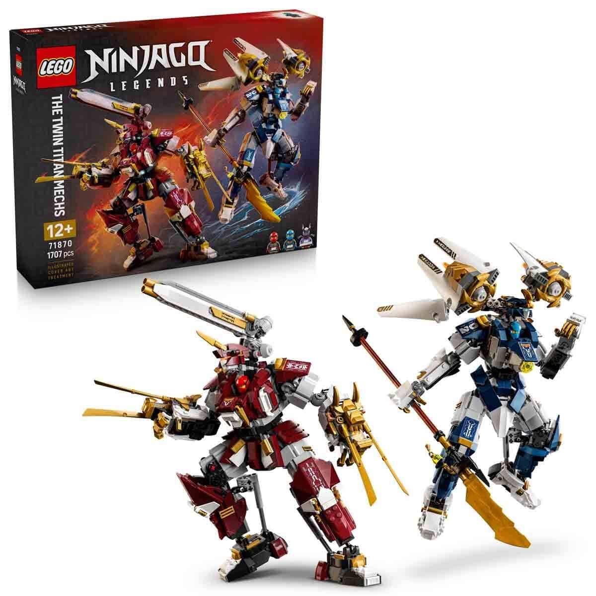 71870 LEGO® NINJAGO İkiz Titan Robotları