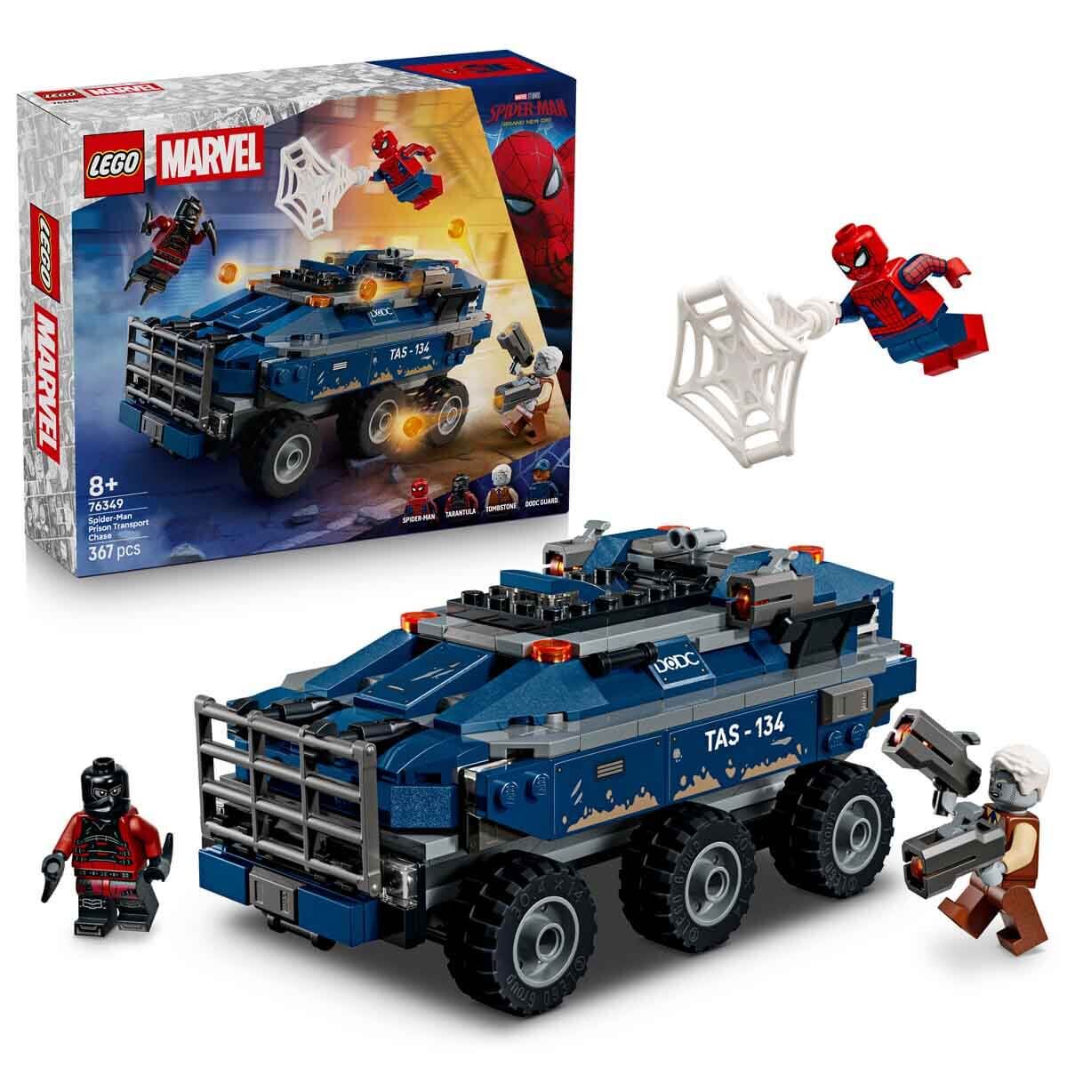 76349 LEGO® Marvel Örümcek Adam Hapishane Nakliye Aracı Takibi
