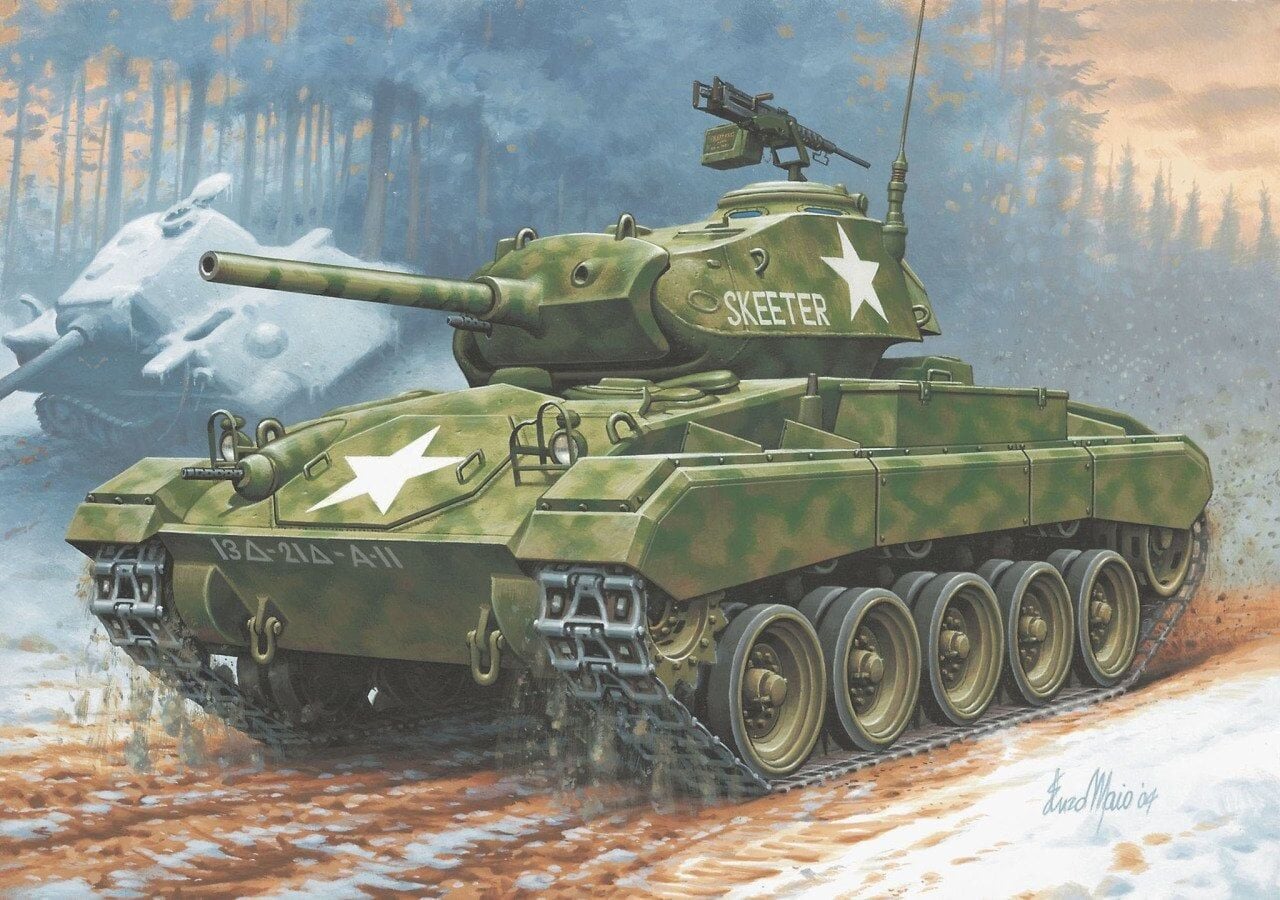Revell M24 Chaffee (03323)