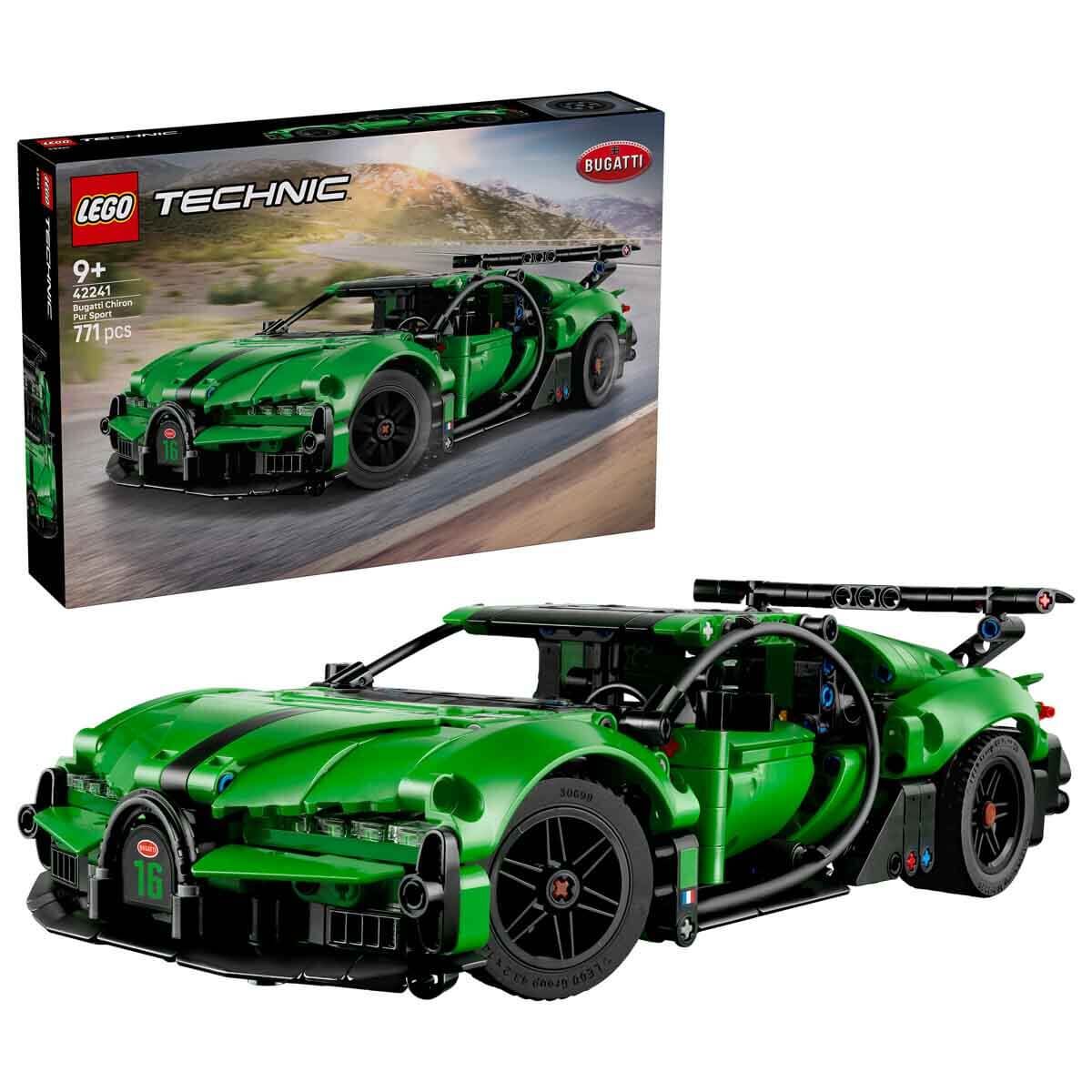 Technic Yeşil Bugatti Chiron Pur Sport Hiper Araba 42241