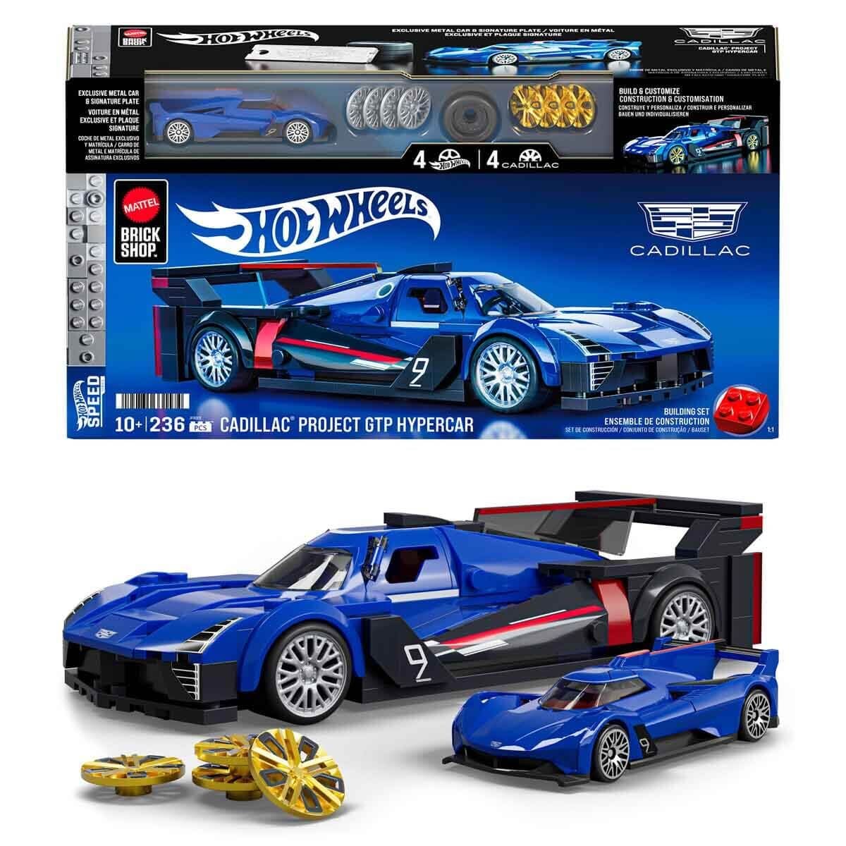 Hot Wheels Speed Serisi Cadillac Project GTP Hypercar Araba Yapım Seti 236 Parça-  JFR89