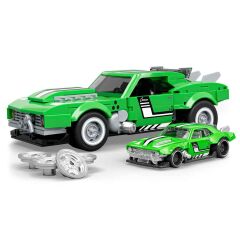 Hot Wheels Speed Serisi Custom'68 Camaro Araba Yapım Seti 289 Parça-   JFT16