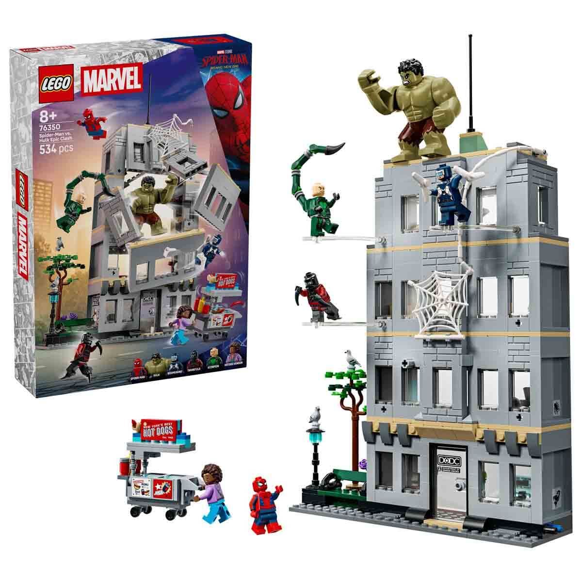 76350 LEGO® Marvel Örümcek Adam ve Hulk’ın Destansı Çarpışması