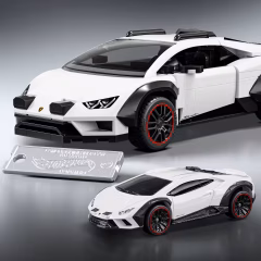 Mattel Brick Shop Hot Wheels Speed Serisi Lamborghini 268 Parça-  JHG75